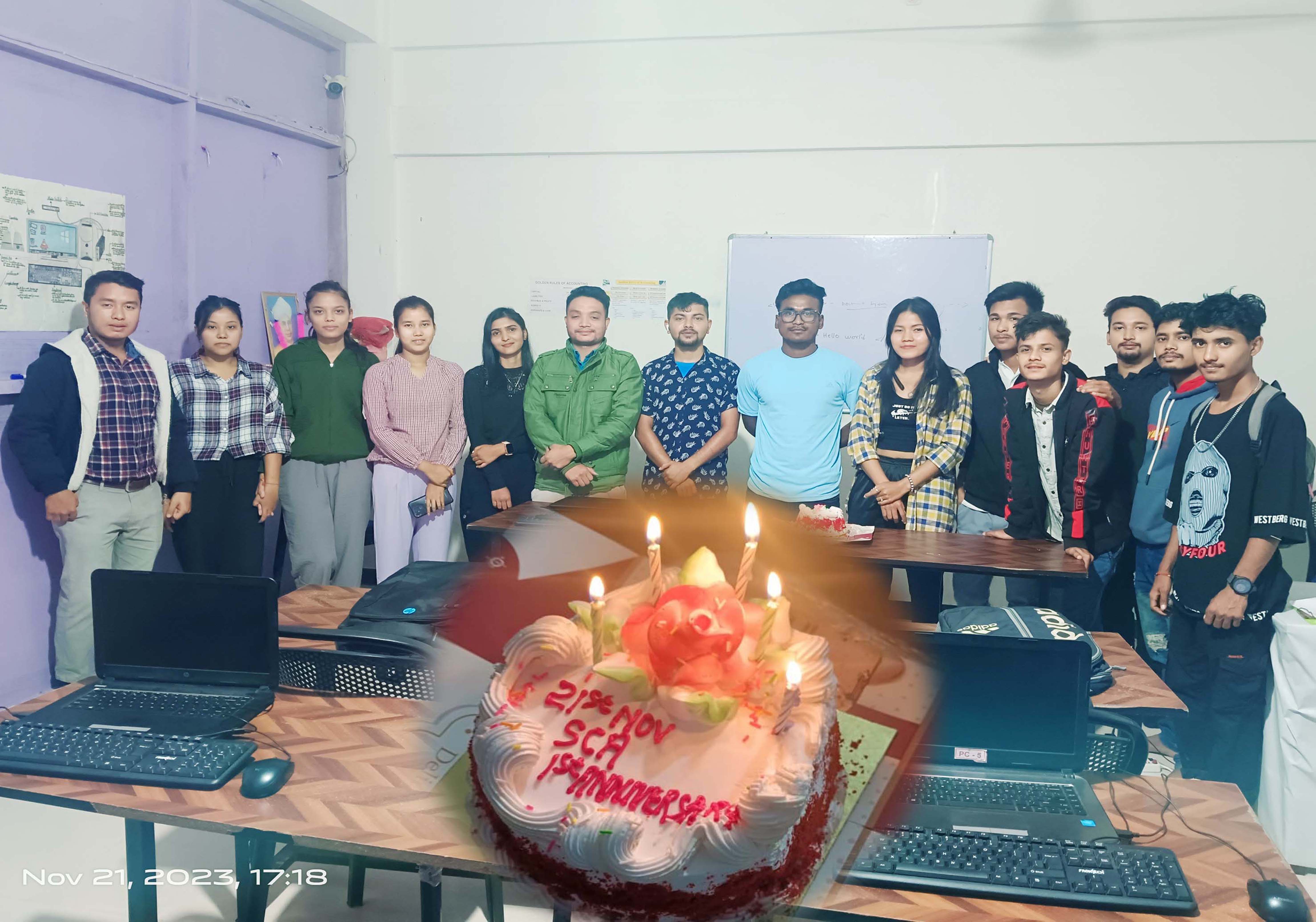 1-year completion ceremony